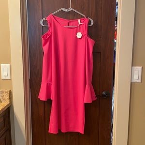 NWT PinkBlush Cold Shoulder Dress